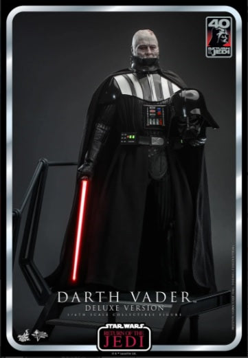 Figura Darth Vader Deluxe 40th Anniversary - Star Wars: Return of the Jedi - 1/6 Scale - Hot Toys
