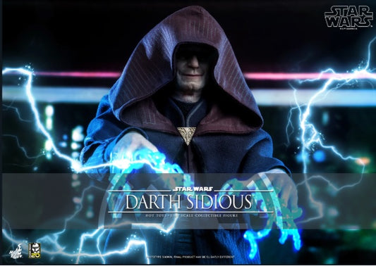 Figura Darth Sidious - Star Wars: The Clone Wars - Sixth Scale - Hot Toys