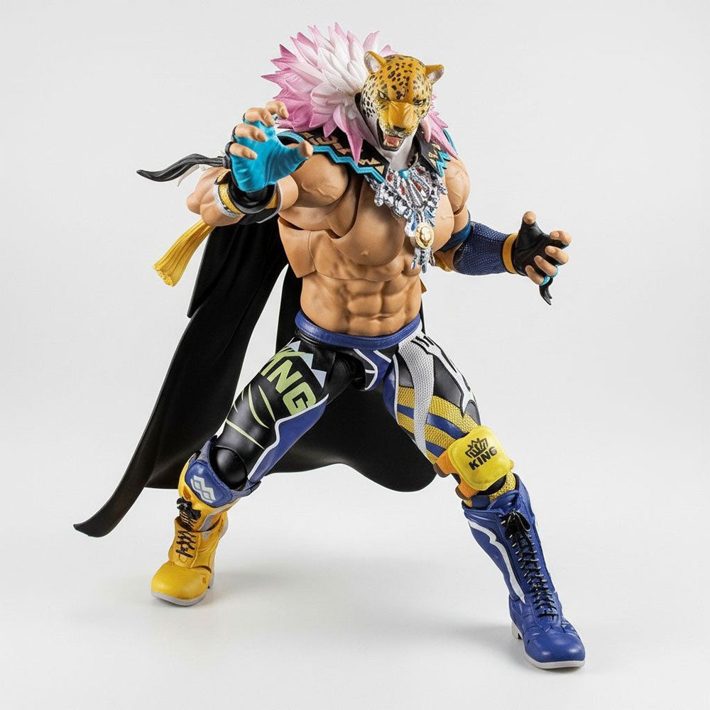 Figura King – Tekken 8 – S.H.Figuarts – Bandai – Iron Studios Brasil