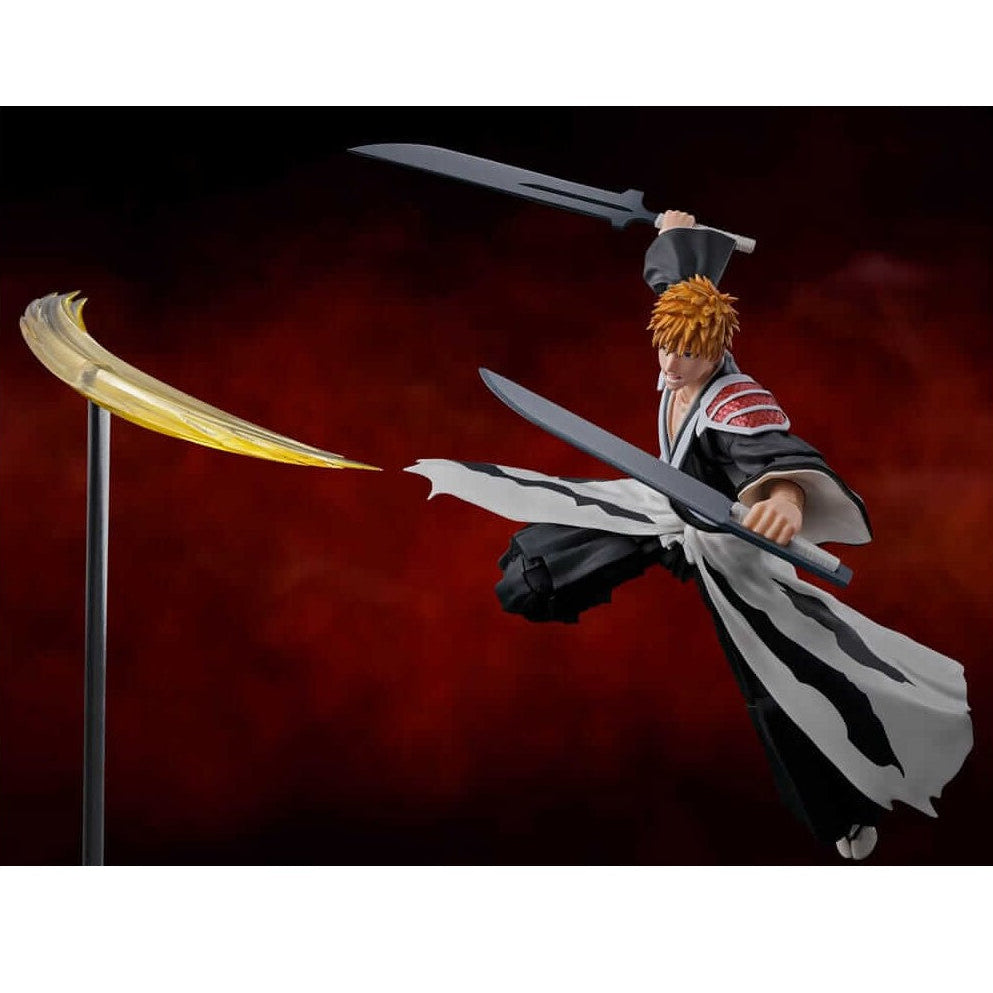 Figura Ichigo Kurosaki Dual Zangetsu - Bleach - S.H.Figuarts - Bandai