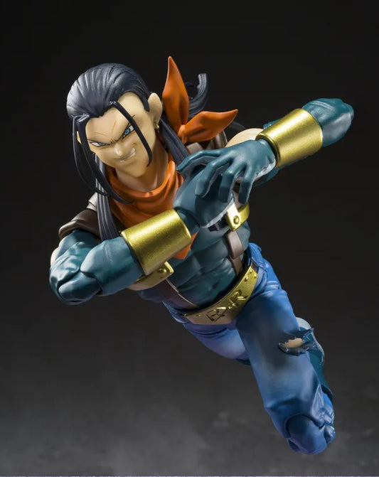 Figura Super Android 17 - Dragon Ball GT - S.H.Figuarts - Bandai