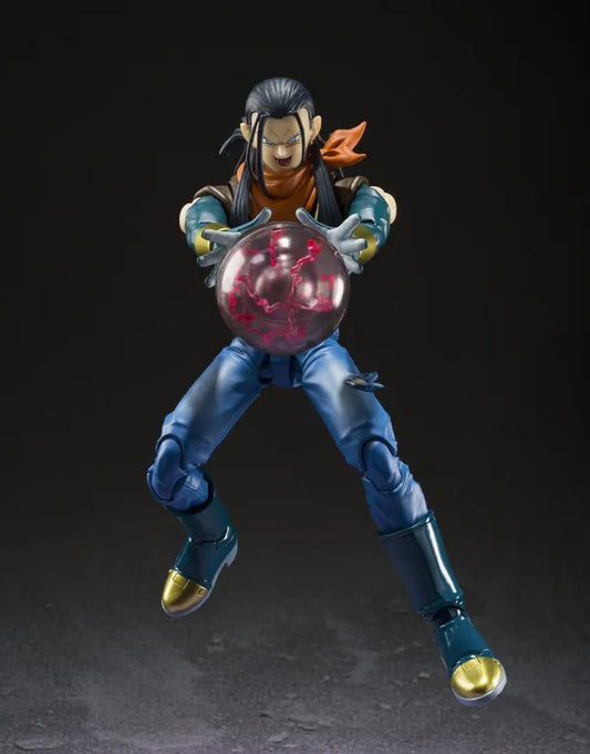 Figura Super Android 17 - Dragon Ball GT - S.H.Figuarts - Bandai