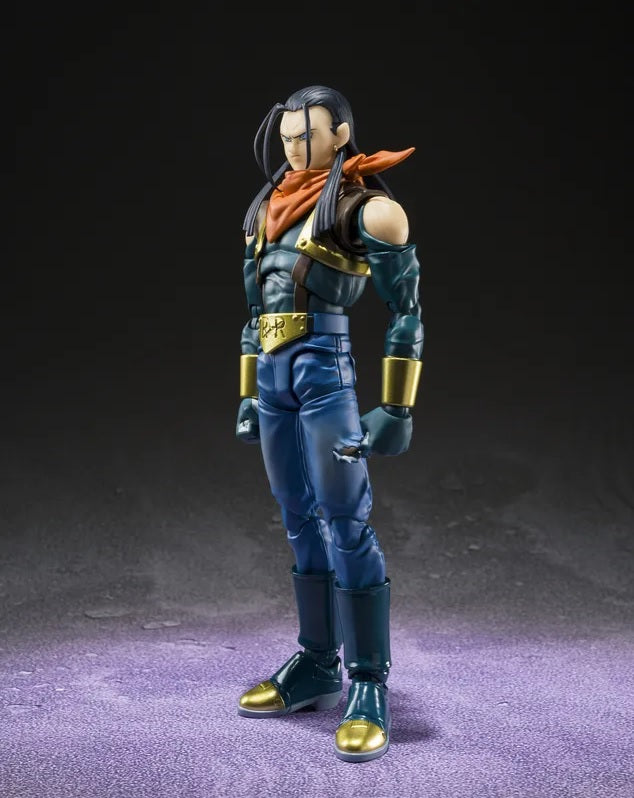 Figura Super Android 17 - Dragon Ball GT - S.H.Figuarts - Bandai