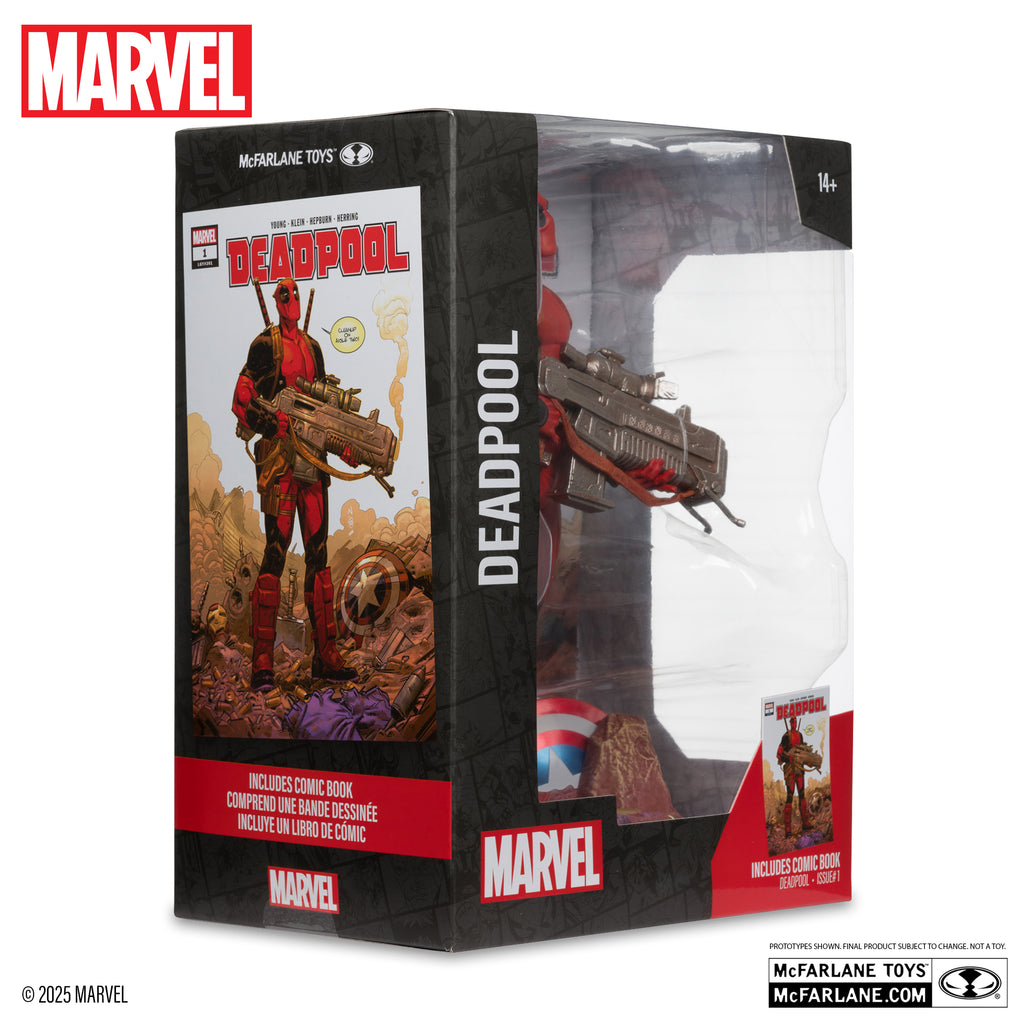 Figura Deadpool - Deadpool #1 - Marvel Collection WV5 - Sixth Scale - McFarlane
