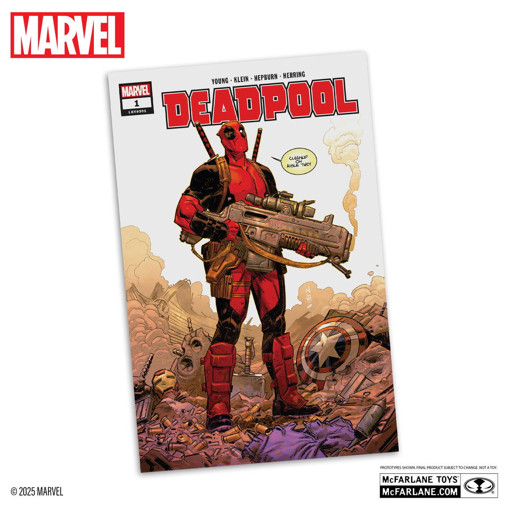 Figura Deadpool - Deadpool #1 - Marvel Collection WV5 - Sixth Scale - McFarlane