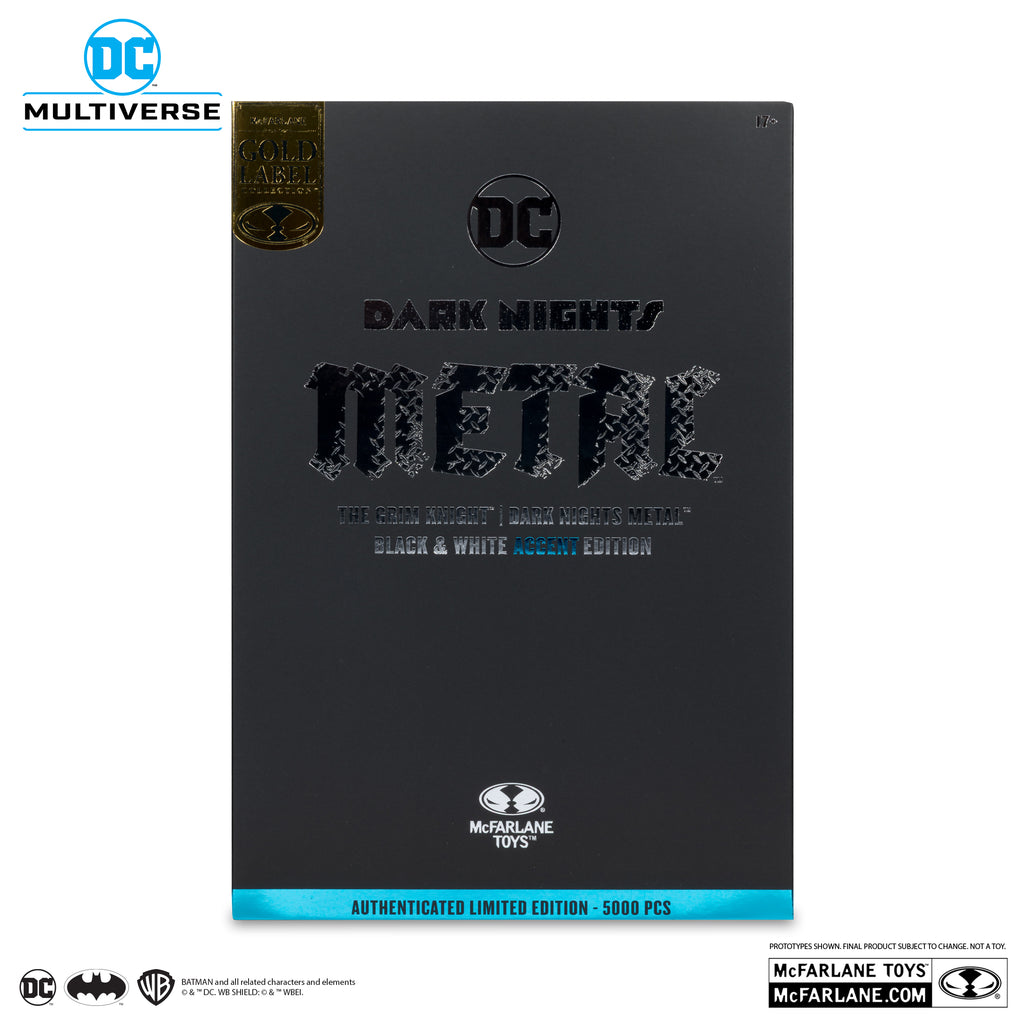 Figura The Grim Knight (B&W with Accent) - DC Multiverse - 7