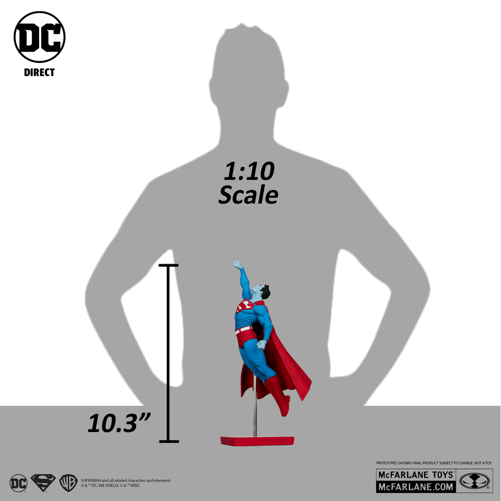 Figura Superman Red & Blue by Gary Frank - DC Comics - 7