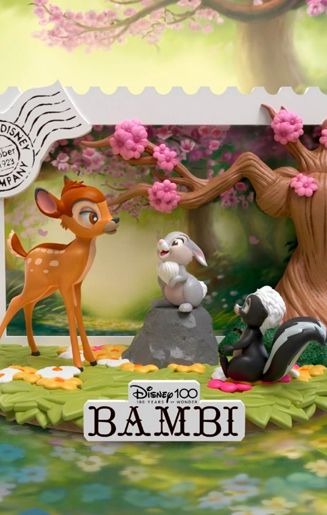 Estátua Bambi - Disney 100 Years - D-Stage - Beast Kingdom – Iron
