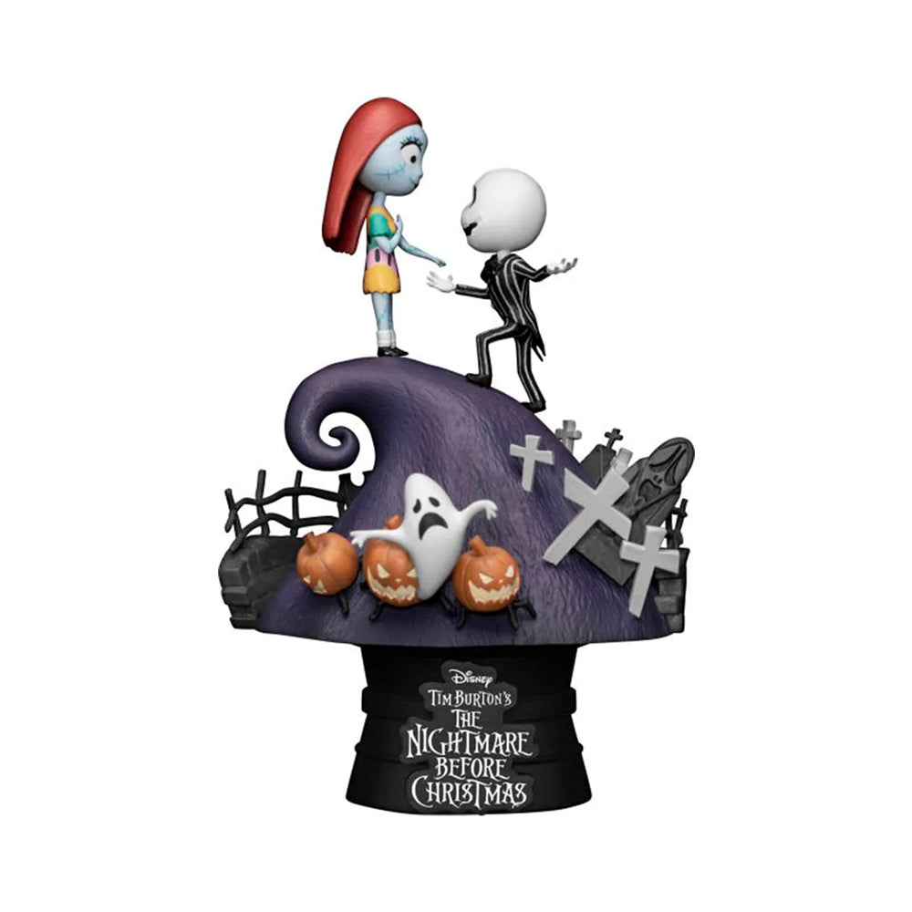 The Nightmare Before Christmas ジャック&サリー Estátua Jack & Sally - The Nightmare Before Christmas - D Stage