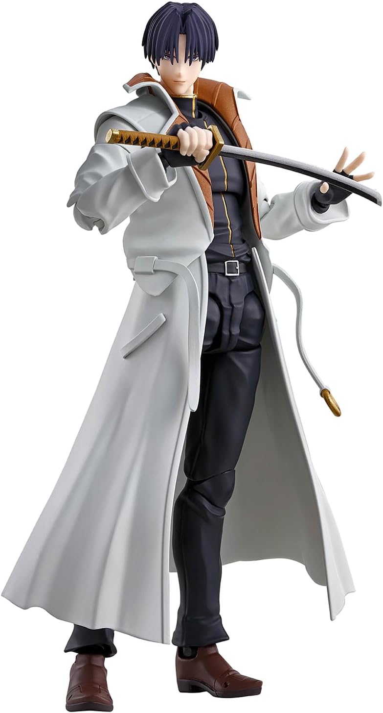 SHO　フィギュア Figura Aoshi Shinomori - Rurouni Kenshin - S.H.Figuarts - Bandai