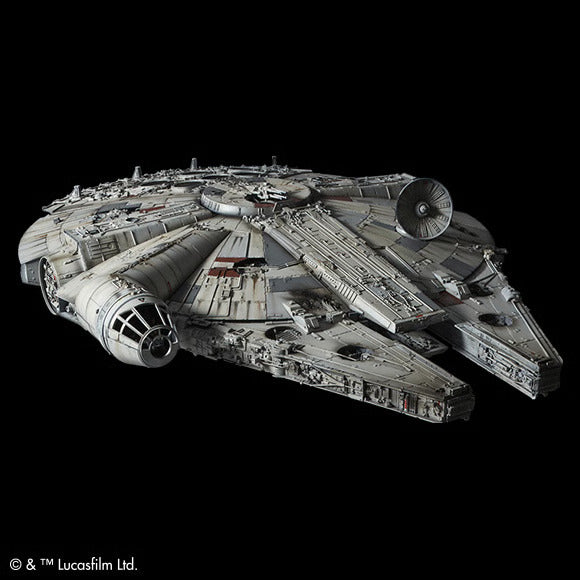 Wars: Star Falcon Millennium 1/144 Hobby Bandai FALCON MILLENNIUM WARS STAR 特撮 The Jedi Last 特撮