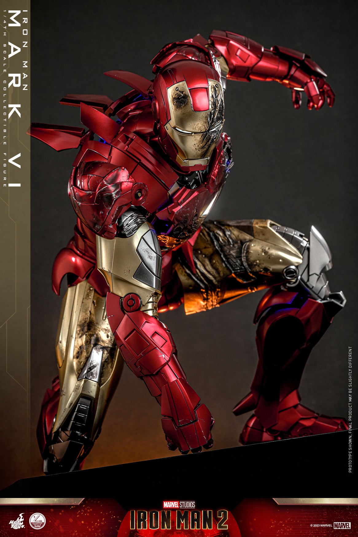 Figura Iron Man Mark VI – Iron Man – 1/4 Scale – Hot Toys – Iron