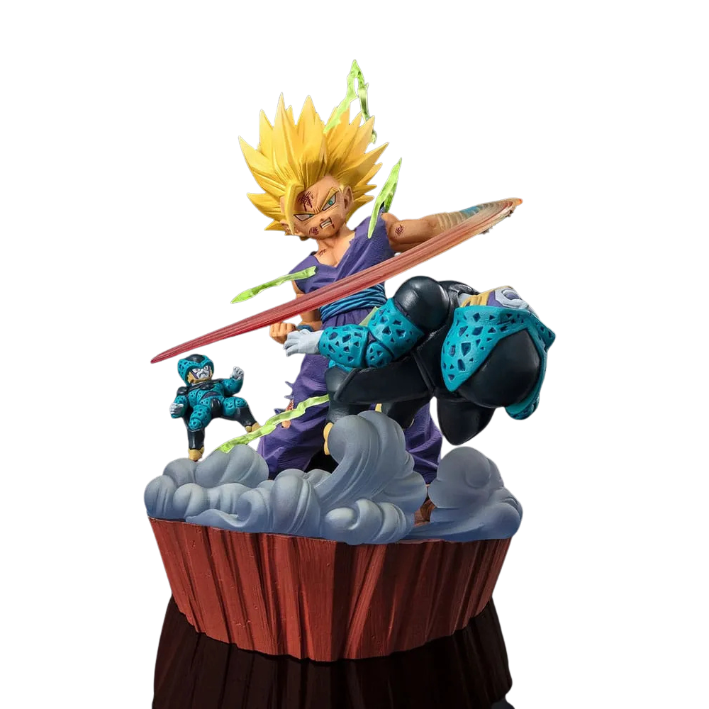 Estátua Super Saiyan 2 Son Gohan - Anger Exploding into Power