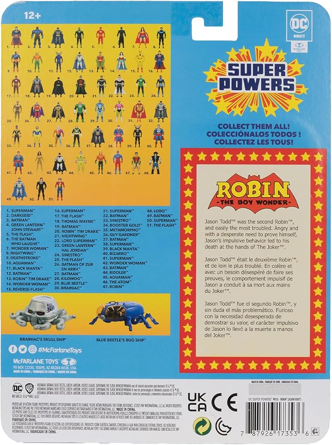 Figura Robin Jason Todd- DC Comics - Super Powers 5