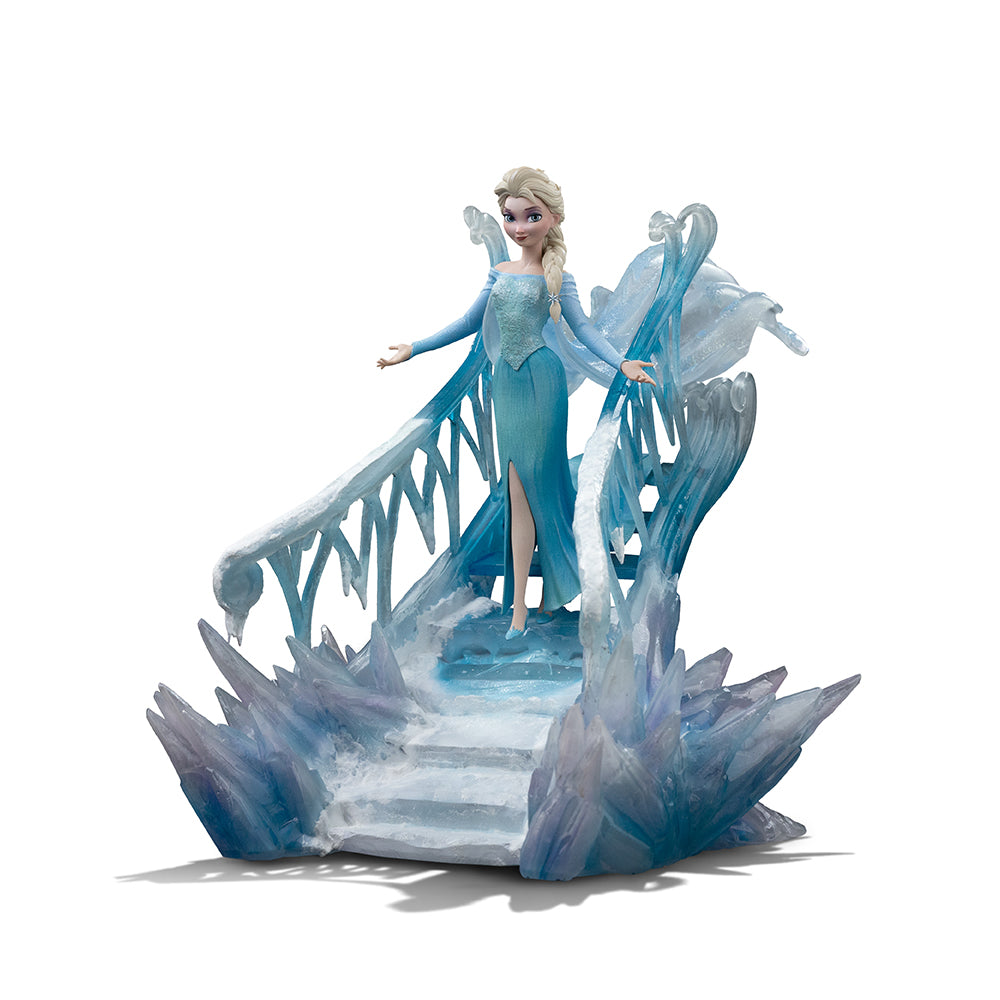 Estátua Elsa Deluxe - Frozen - Art Scale 1/10 - Iron Studios