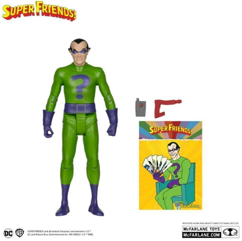 Figura Riddler – DC Retro Super Friends – Super Powers 5" Scale – McFarlane