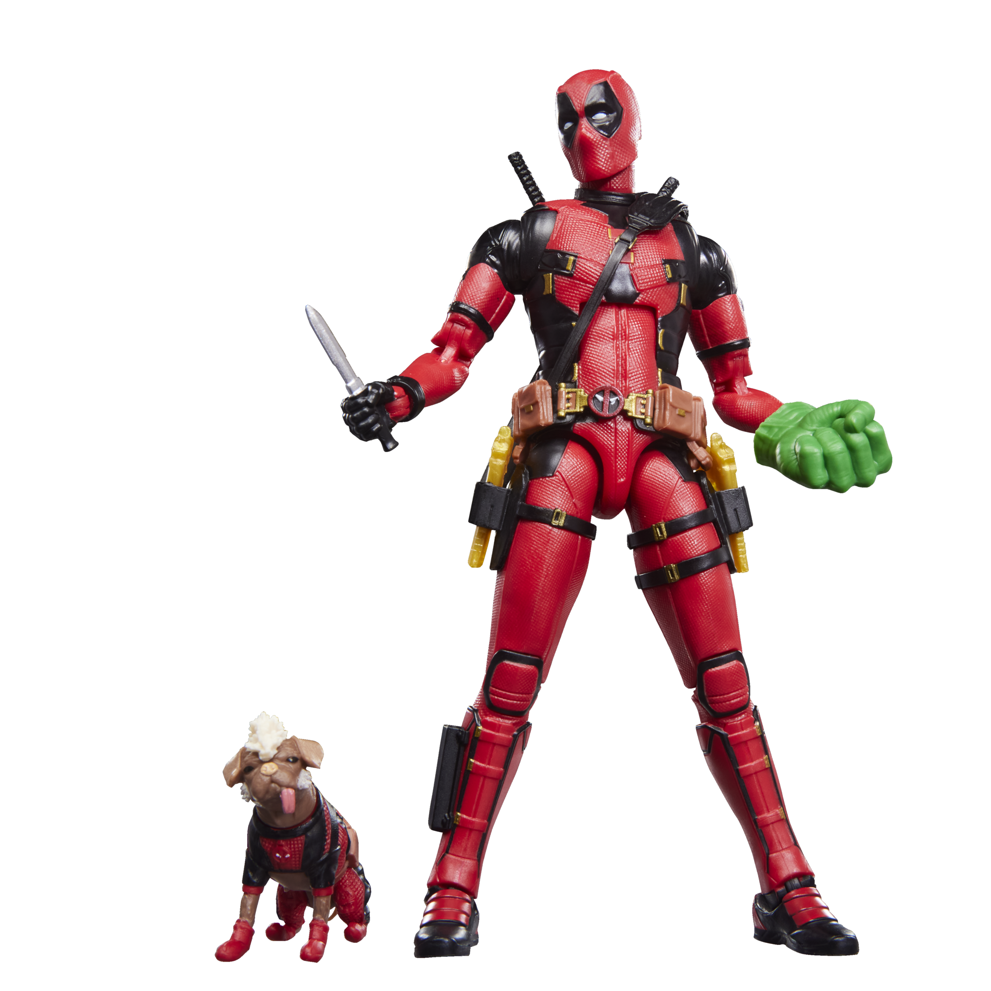 Figura Deadpool + Dogpool Deliuxe - Marvel Legends Solid Deluxe