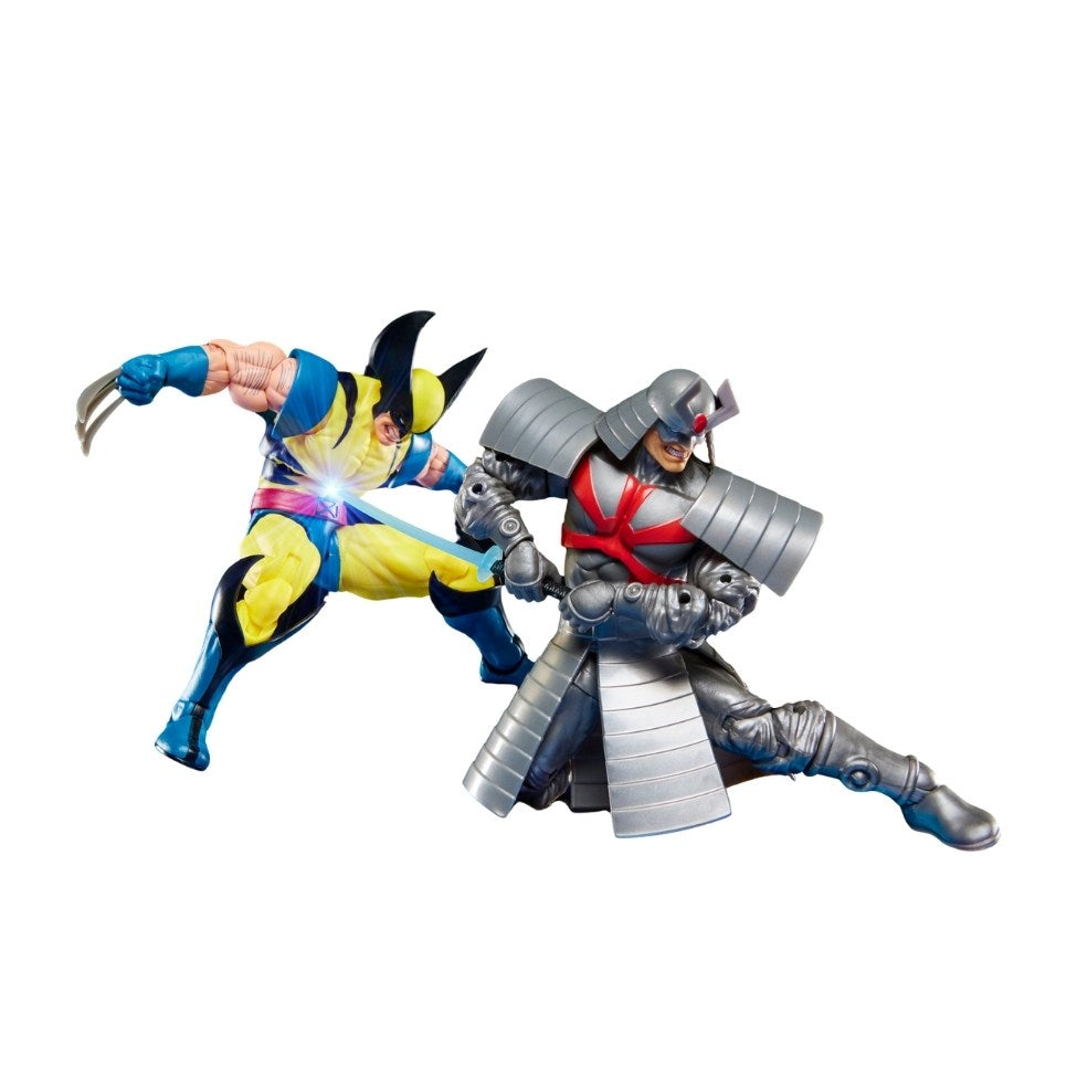 Figura Wolverine x Samurai de Prata - Marvel - Marvel Legends