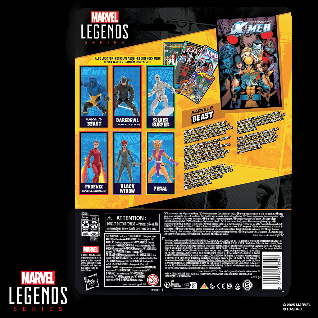 Pré-venda - Figura Beast (Astonishing) - Marvel Legends - Hasbro