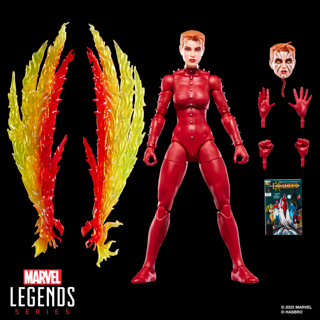 Pré-venda - Figura Phoenix (Excalibur) - Marvel Legends - Hasbro