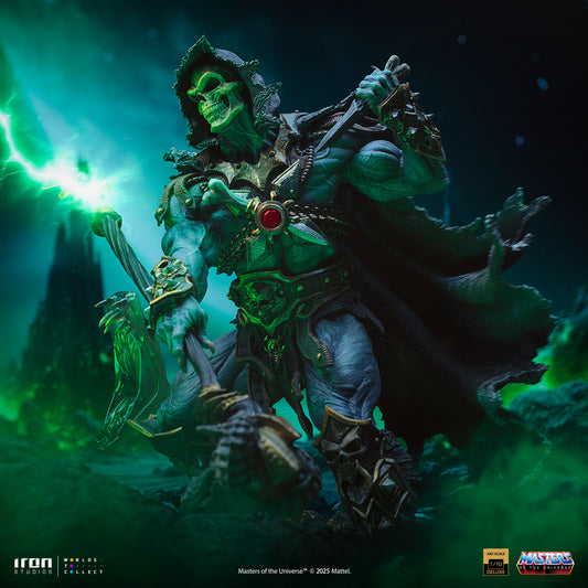 Estátua Esqueleto Unleashed - He-Man e os Mestres do Universo - Art Scale 1/10 - Iron Studios