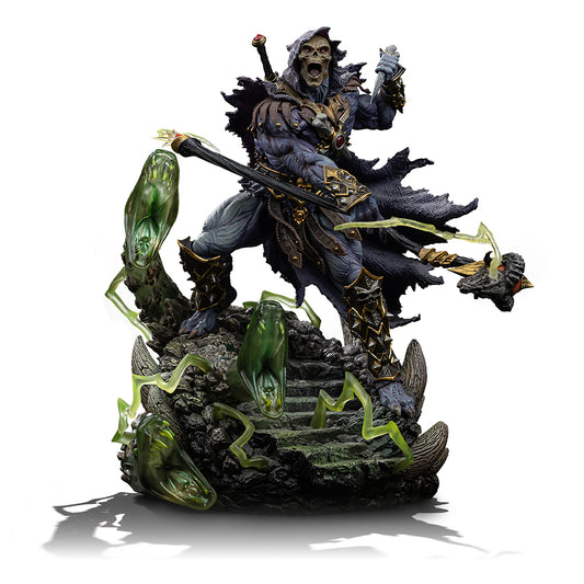 Estátua Esqueleto Unleashed - He-Man e os Mestres do Universo - Art Scale 1/10 - Iron Studios