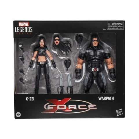 Figura X-23 e Warpath - Marvel Legends Series - Hasbro