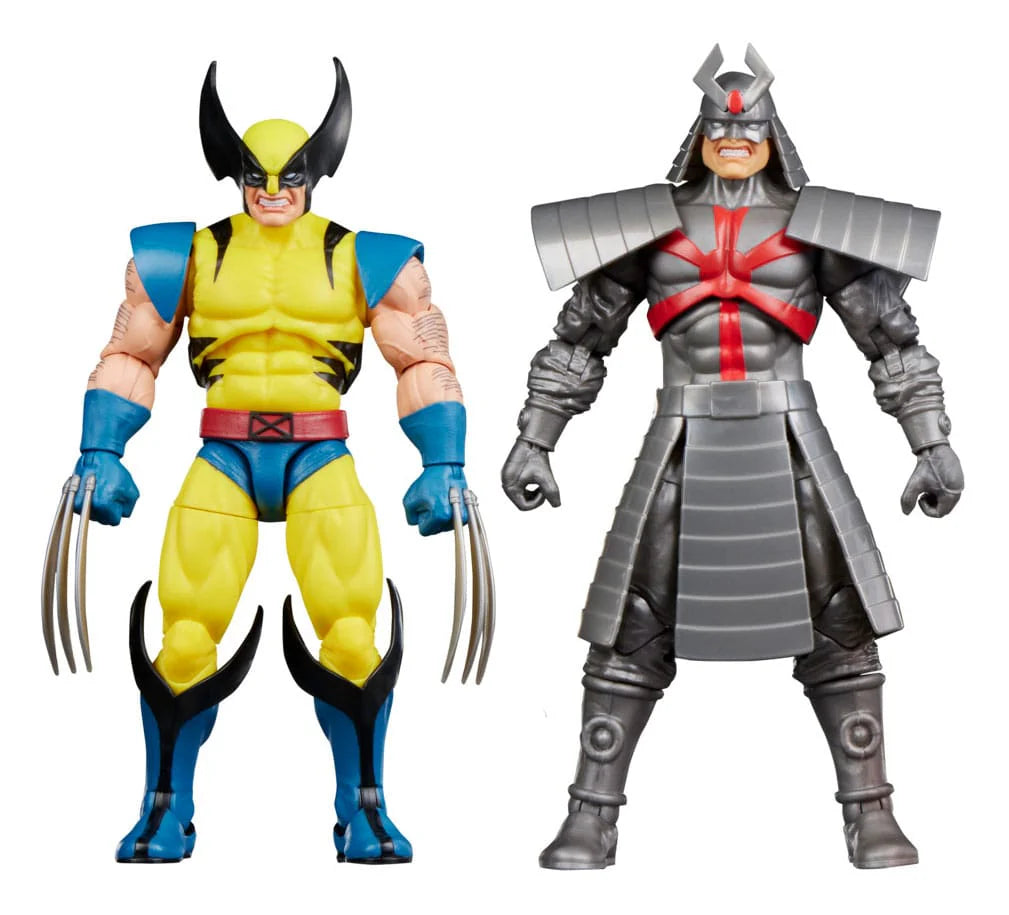Figura Wolverine x Samurai de Prata - Marvel - Marvel Legends