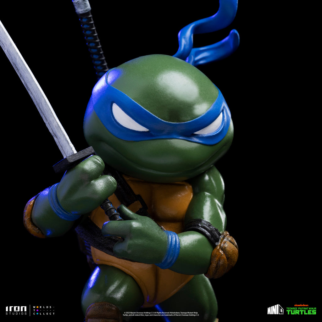 Estátua Leonardo v2 - TMNT - MiniCo - Iron Studios