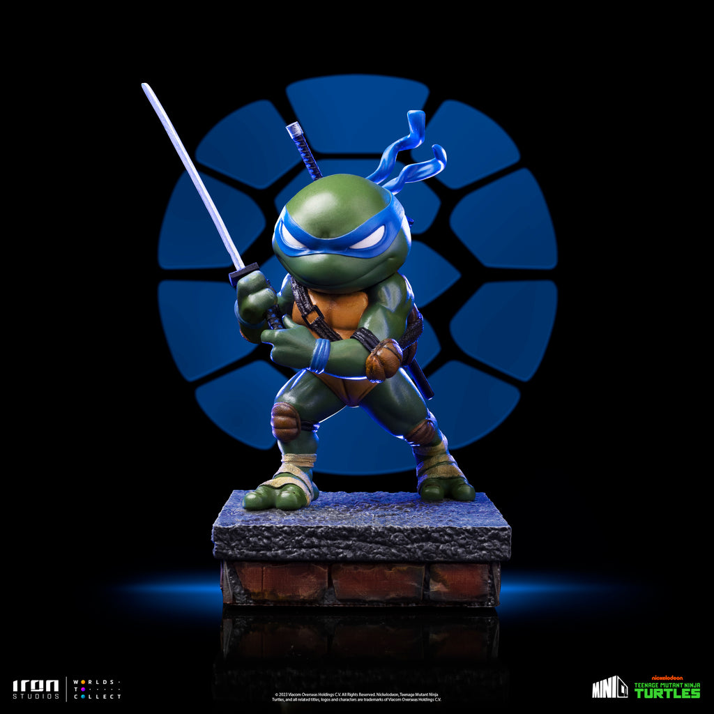 Estátua Leonardo v2 - TMNT - MiniCo - Iron Studios