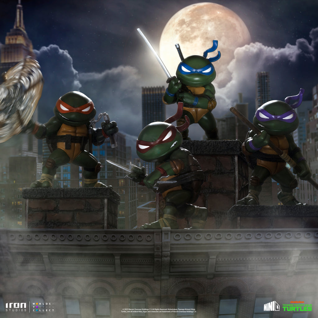 Estátua Leonardo v2 - TMNT - MiniCo - Iron Studios