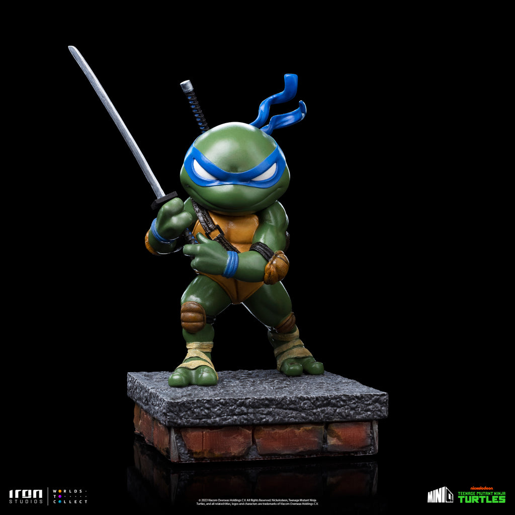 Estátua Leonardo v2 - TMNT - MiniCo - Iron Studios
