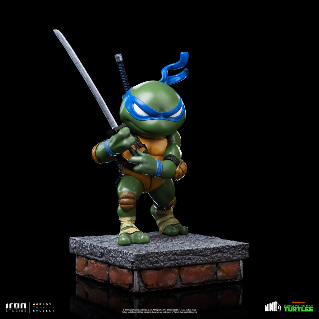 Estátua Leonardo v2 - TMNT - MiniCo - Iron Studios