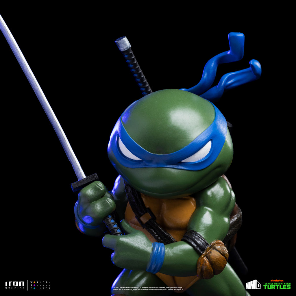 Estátua Leonardo v2 - TMNT - MiniCo - Iron Studios
