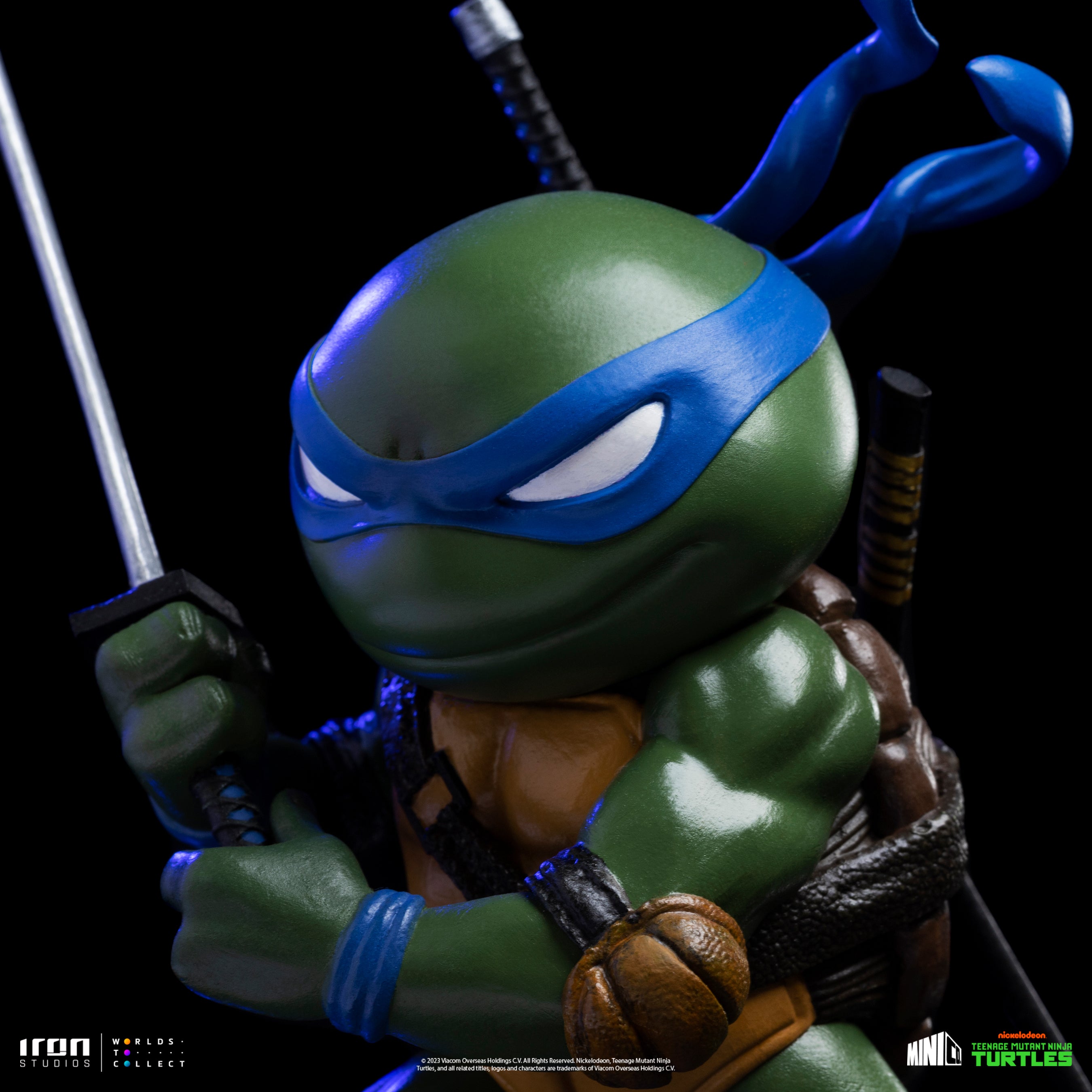Estátua Leonardo v2 - TMNT - MiniCo - Iron Studios – Iron Studios