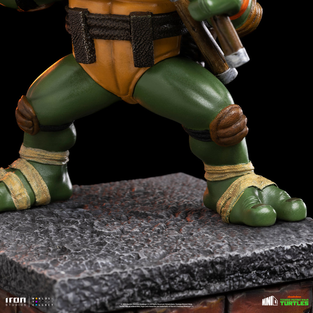 Estátua Michelangelo v2 - TMNT - MiniCo - Iron Studios