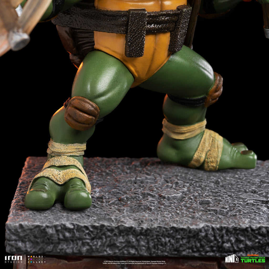 Estátua Michelangelo v2 - TMNT - MiniCo - Iron Studios