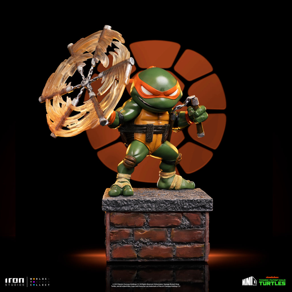 Estátua Michelangelo v2 - TMNT - MiniCo - Iron Studios