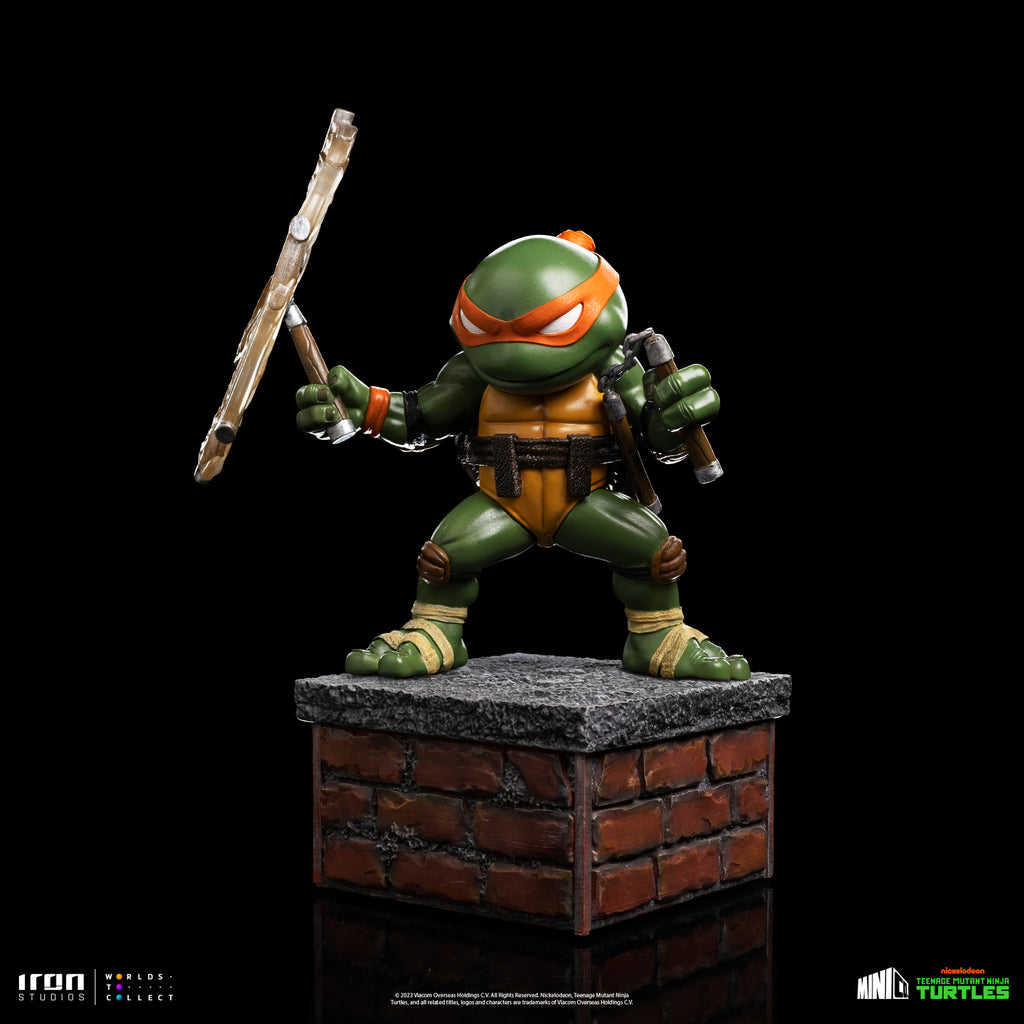 Estátua Michelangelo v2 - TMNT - MiniCo - Iron Studios