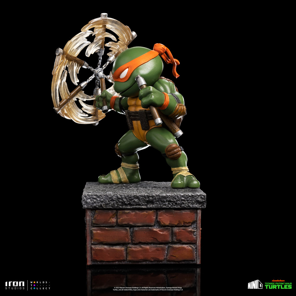 Estátua Michelangelo v2 - TMNT - MiniCo - Iron Studios
