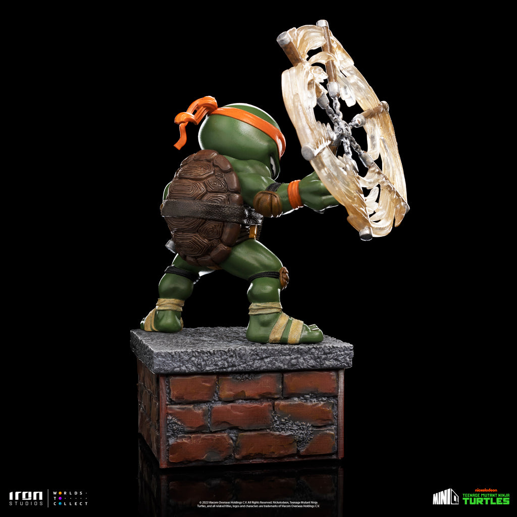 Estátua Michelangelo v2 - TMNT - MiniCo - Iron Studios