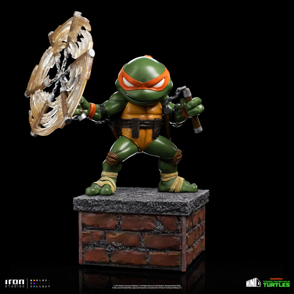 Estátua Michelangelo v2 - TMNT - MiniCo - Iron Studios