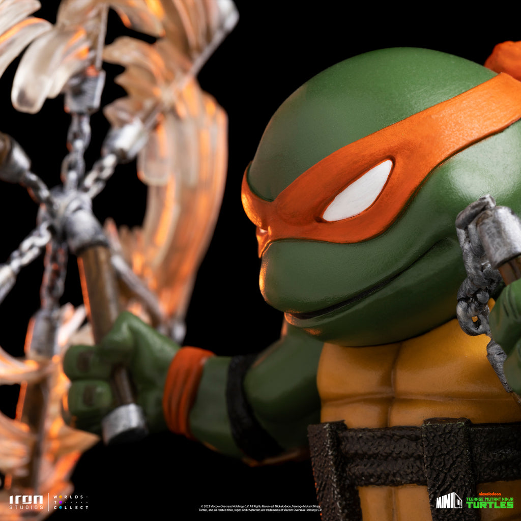 Estátua Michelangelo v2 - TMNT - MiniCo - Iron Studios