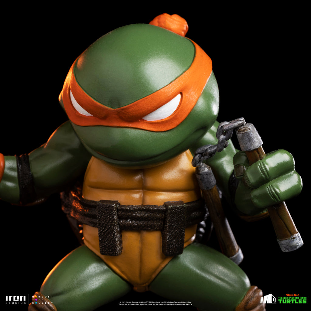 Estátua Michelangelo v2 - TMNT - MiniCo - Iron Studios