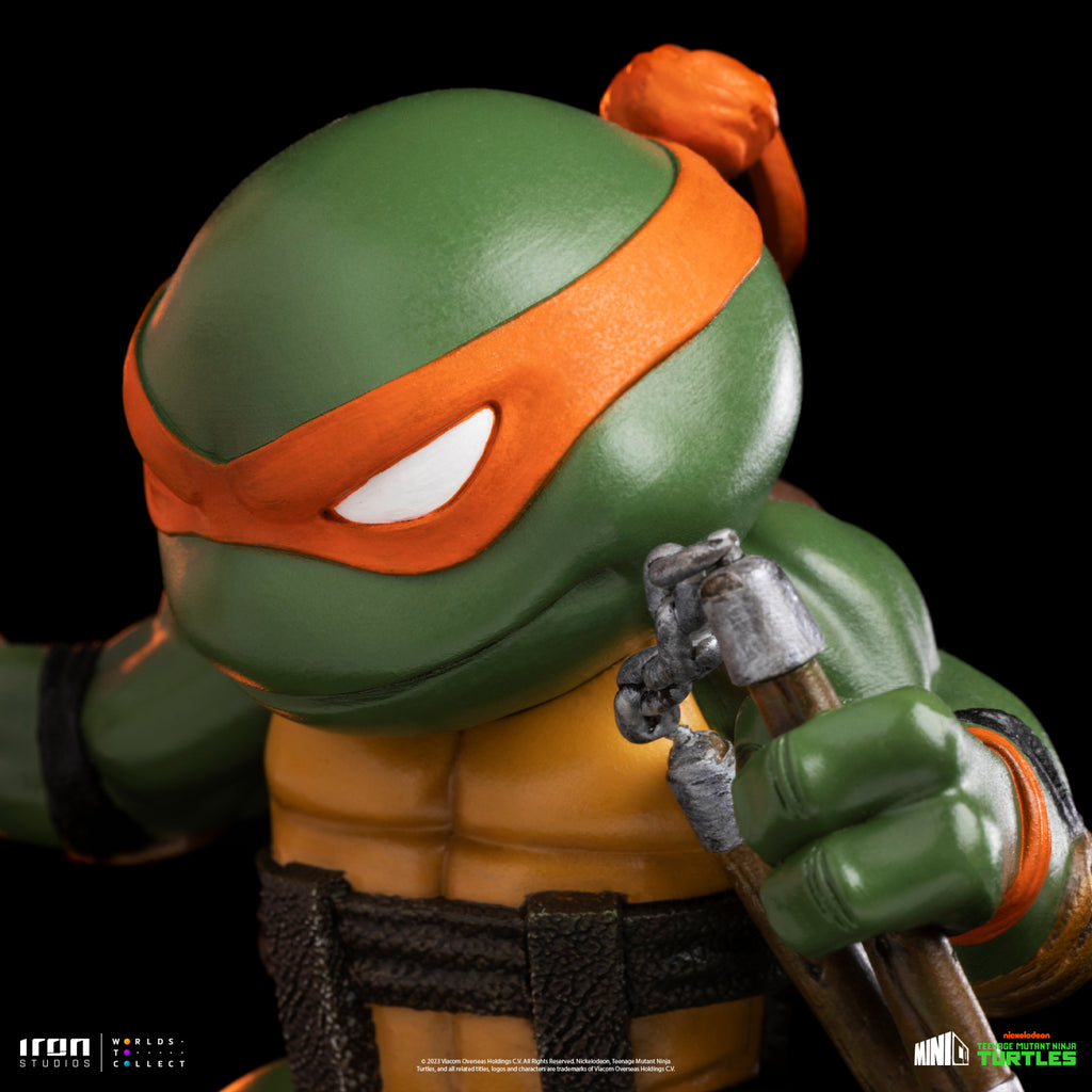 Estátua Michelangelo v2 - TMNT - MiniCo - Iron Studios