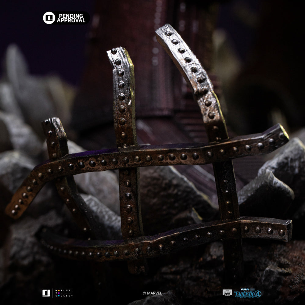 Voucher Pré Venda - Estátua  Galactus Diorama Deluxe - Fantastic Four - Demi Art Scale 1/20 - Iron Studios