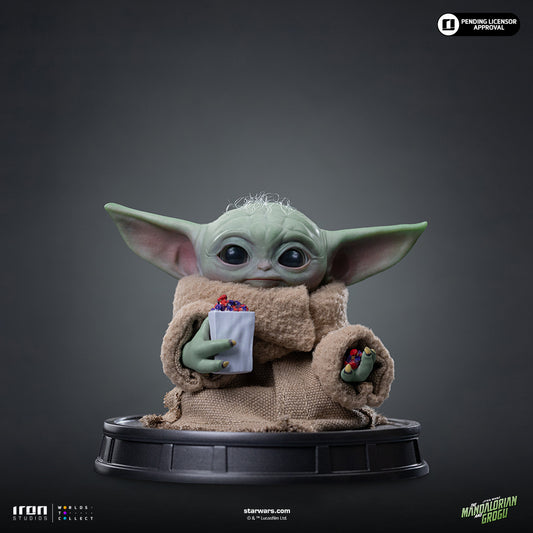 Voucher Pré-venda - Estátua Grogu Popcorn Time - Mandalorian and Grogu Movie - Grogu Collection - Iron Studios