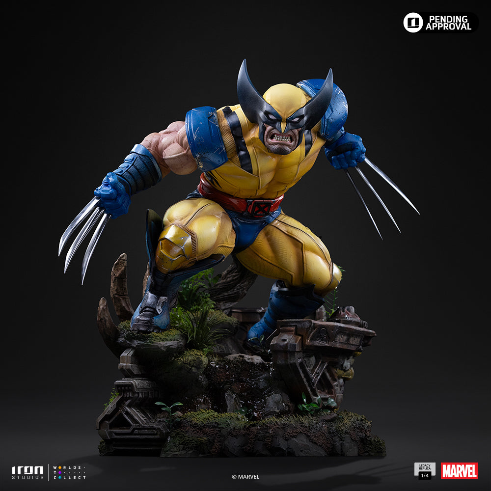 Voucher Pré-venda - Estátua Wolverine – Marvel Comics - Legacy Replica 1/4 – Iron Studios