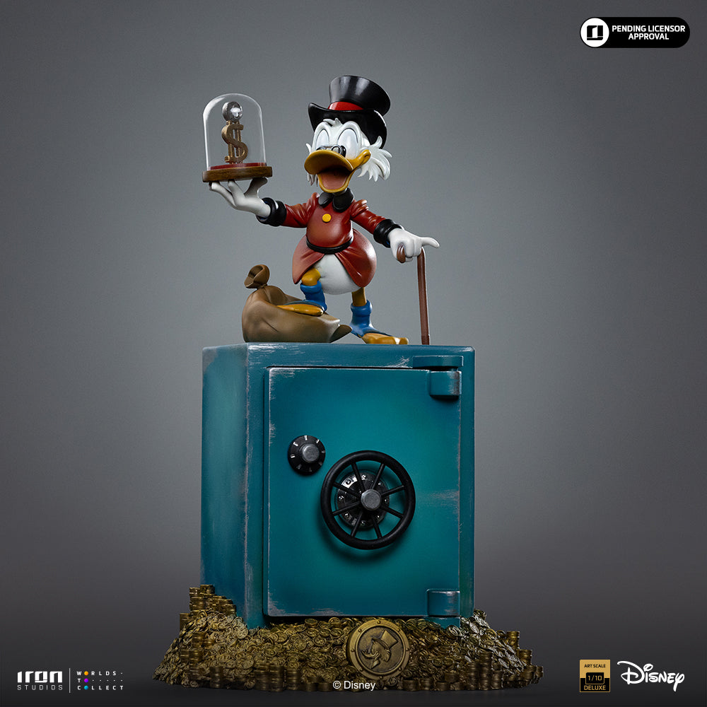 Voucher Pré-venda - Estátua Uncle Scrooge Mcduck and Nephews - Duck Tales - Art Scale 1/10 - Iron Studios