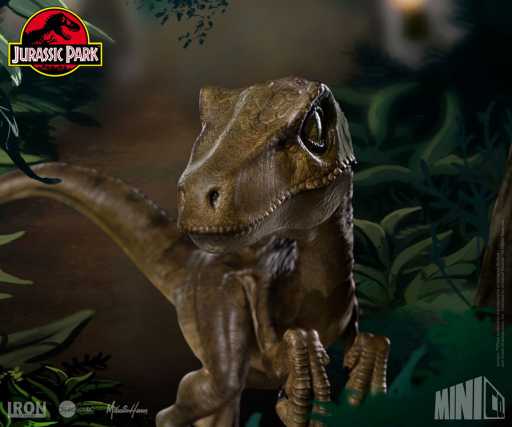 Estátua Ian Malcon - Jurassic Park - MiniCo -  Iron Studios